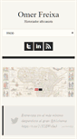 Mobile Screenshot of omerfreixa.com.ar